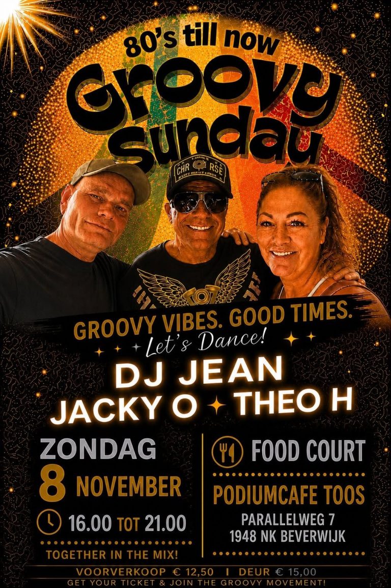 Groovy Sunday Beverwijk! — muziek in Beverwijk