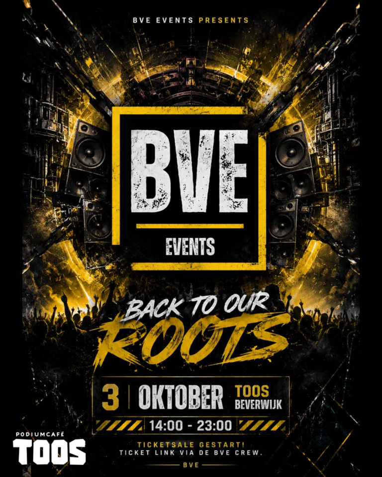 BVE is terug! — uitgaan in Beverwijk