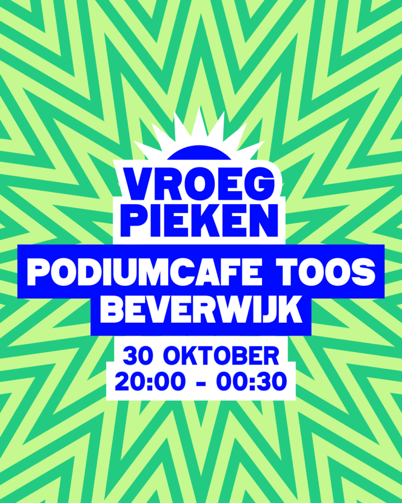 Vroeg Pieken terug bij Toos! in Beverwijk