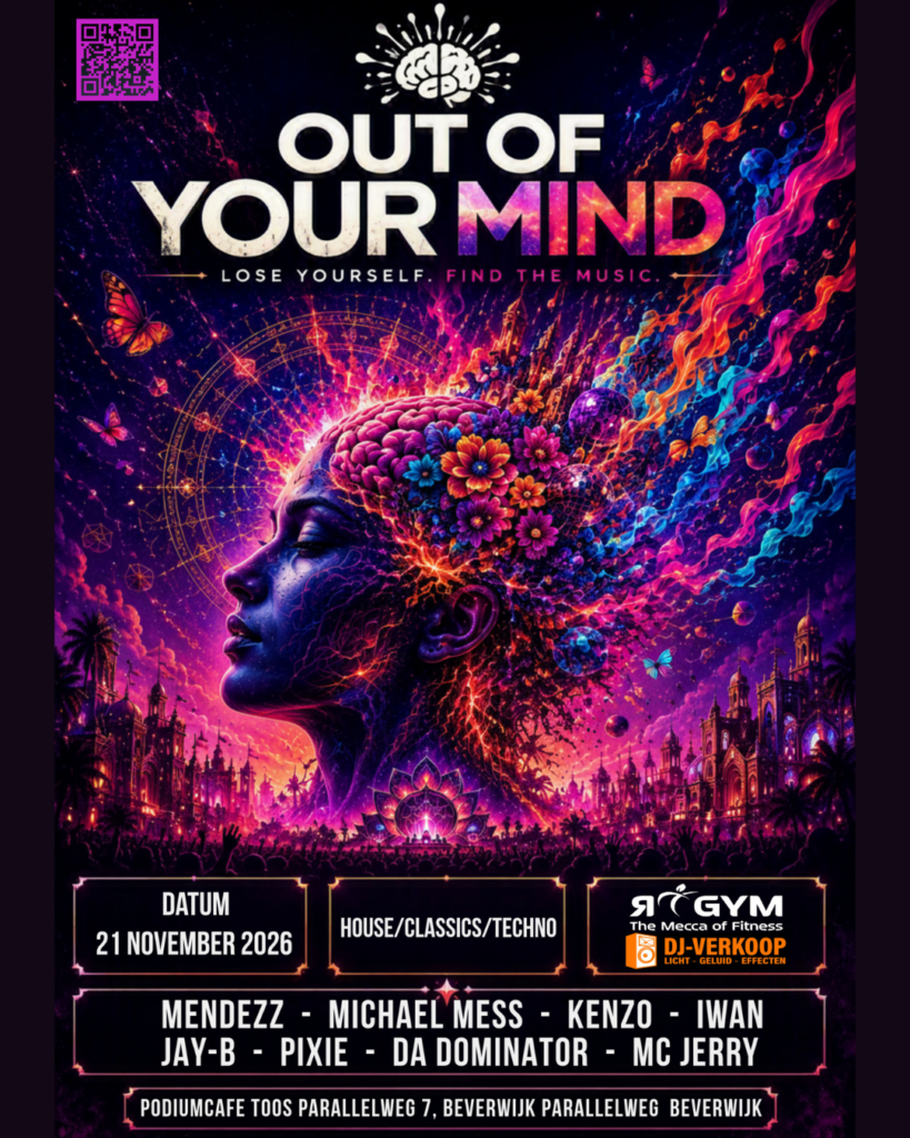 Out of Your Mind is terug! in Beverwijk